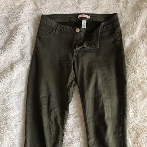 Army green Jeggings